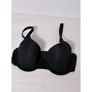 BIRDSONG Bra Sz 34D Black Ajustable Straps Lightly‎ Padded Underwire